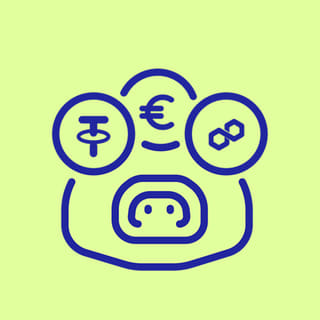 Segunda característica de ventaja de la plataforma de trading cripto representada en una ilustración